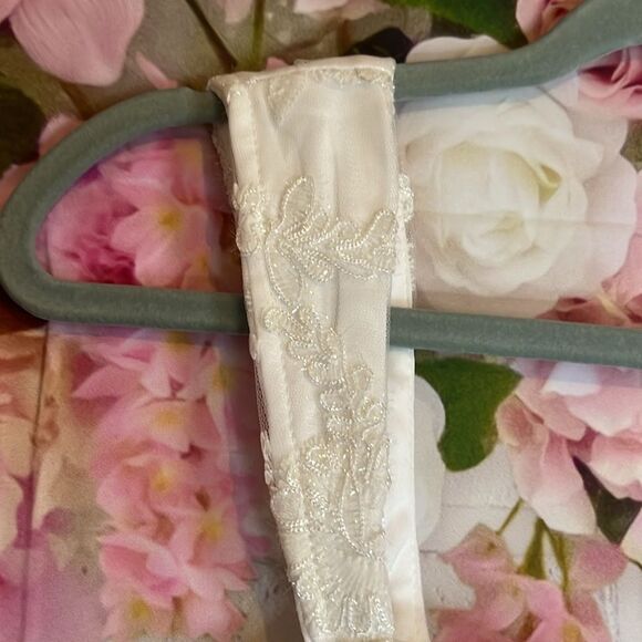 Coveted Delight White Sequin Mesh Embroidered Bustier Mini Dress Xs - Picture 7 of 12